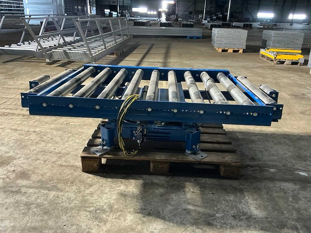 Hydraulische draaiplateau met rollenbaan - afbeelding 6 van  10