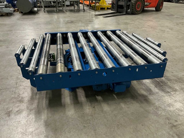 Hydraulische draaitafel met rollenbaan - afbeelding 5 van  10