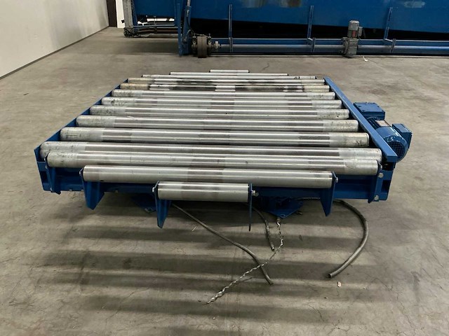 Hydraulische draaitafel met rollenbaan - afbeelding 1 van  5