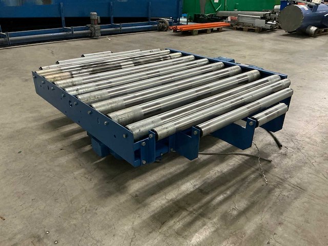 Hydraulische draaitafel met rollenbaan - afbeelding 2 van  5