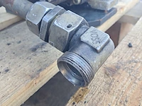 Hydraulische frontlader met toebehoren, radio controller & reciever, o.a. imet - afbeelding 8 van  34