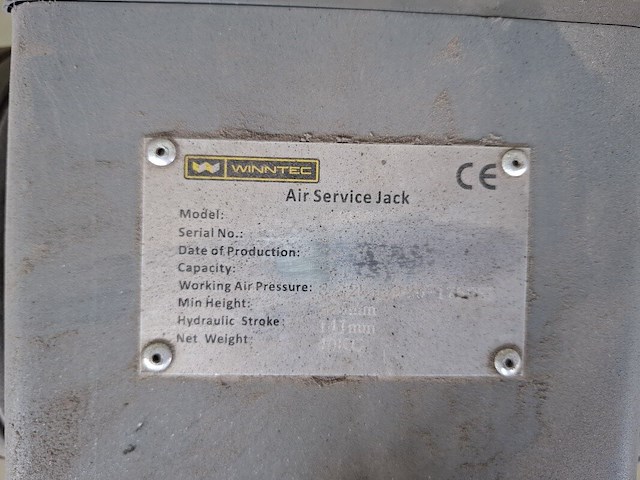 Hydraulische garagekrik, winntec, 24t - afbeelding 3 van  6