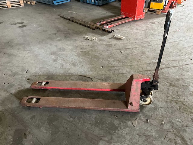 Hydraulische handpalletwagen v.v. lange lepels 150cm - afbeelding 1 van  4