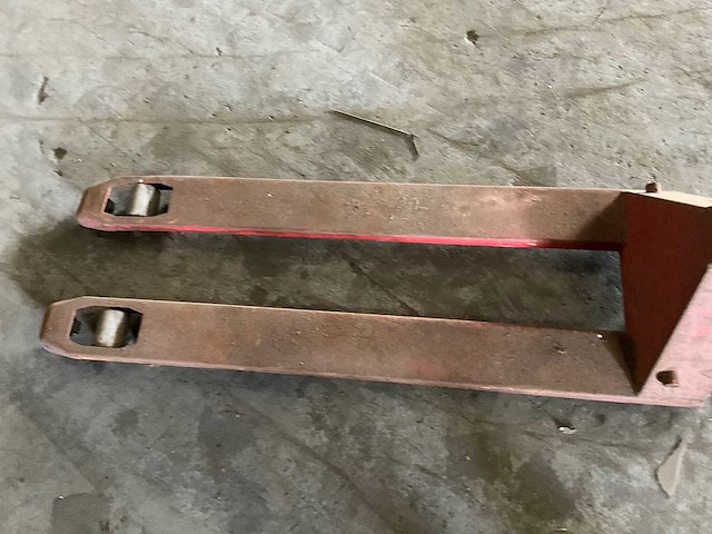 Hydraulische handpalletwagen v.v. lange lepels 150cm - afbeelding 3 van  4