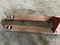 Hydraulische handpalletwagen v.v. lange lepels 150cm - afbeelding 3 van  4