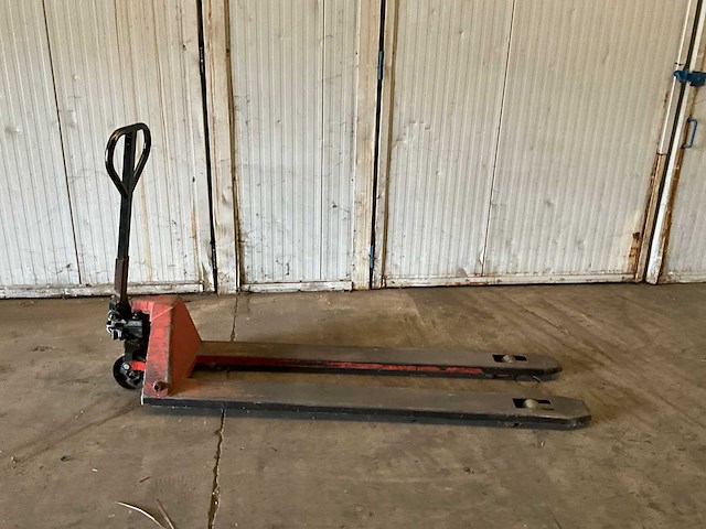 Hydraulische handpalletwagen v.v. lange lepels 180cm - afbeelding 1 van  4