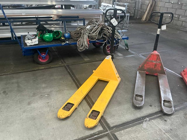 Hydraulische handpalletwagen - afbeelding 2 van  4