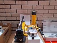 Hydraulische handpomp met cilinder enerpac , scr256h | 25 ton