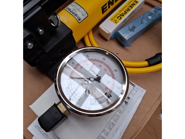 Hydraulische handpomp met cilinder enerpac , scr256h | 25 ton - afbeelding 6 van  8