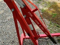 Hydraulische hef inrichting, rood - afbeelding 2 van  4
