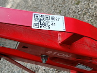 Hydraulische hef inrichting, rood - afbeelding 4 van  4