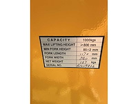 Hydraulische hoogheffer | 1000 kg - afbeelding 4 van  12