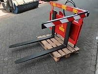 Hydraulische kistenkantelaar met palletvorken – manitou opname – 180° - afbeelding 1 van  13