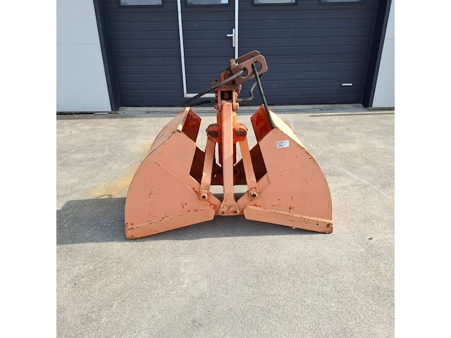 Hydraulische knijpbak, oranje - afbeelding 1 van  9