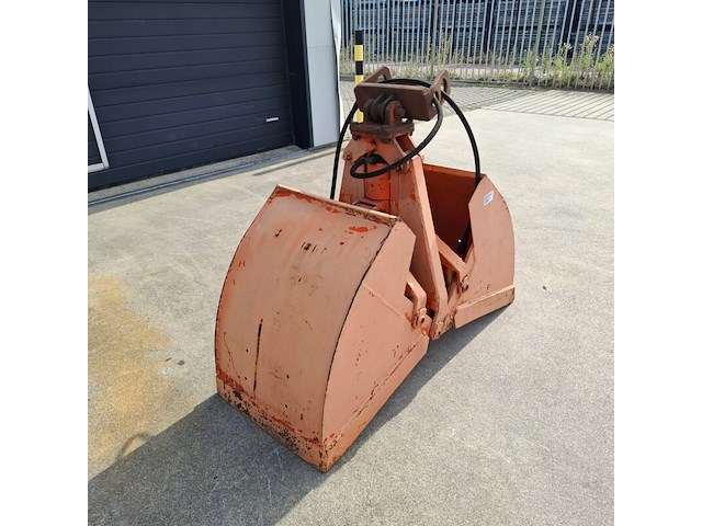 Hydraulische knijpbak, oranje - afbeelding 2 van  9