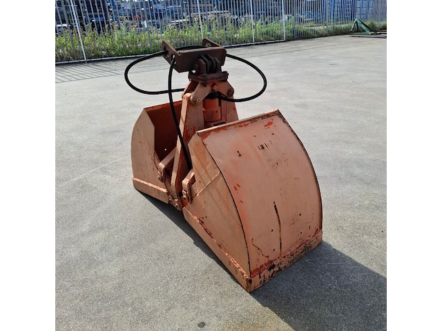 Hydraulische knijpbak, oranje - afbeelding 3 van  9