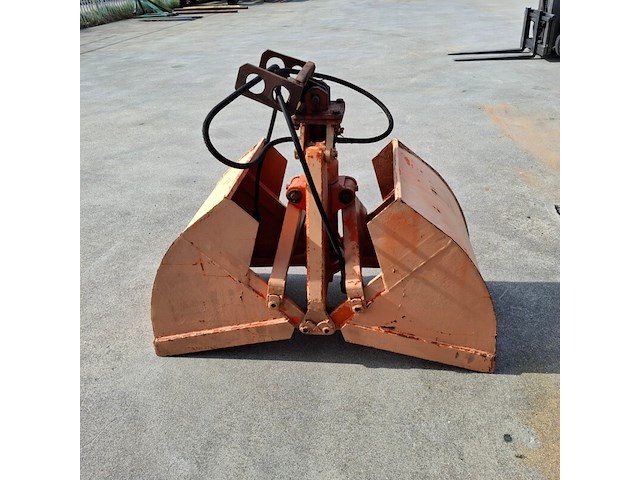 Hydraulische knijpbak, oranje - afbeelding 4 van  9