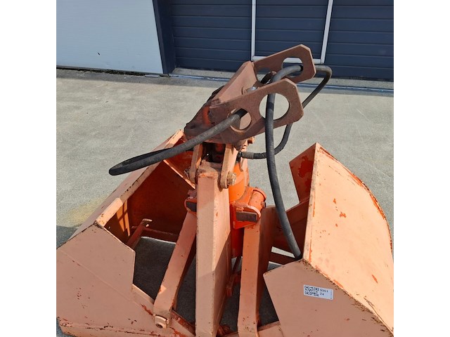 Hydraulische knijpbak, oranje - afbeelding 7 van  9