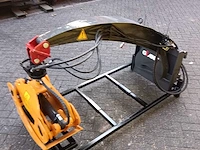Hydraulische kraanarm met draaibare houtgrijper – passend voor giant - afbeelding 3 van  12