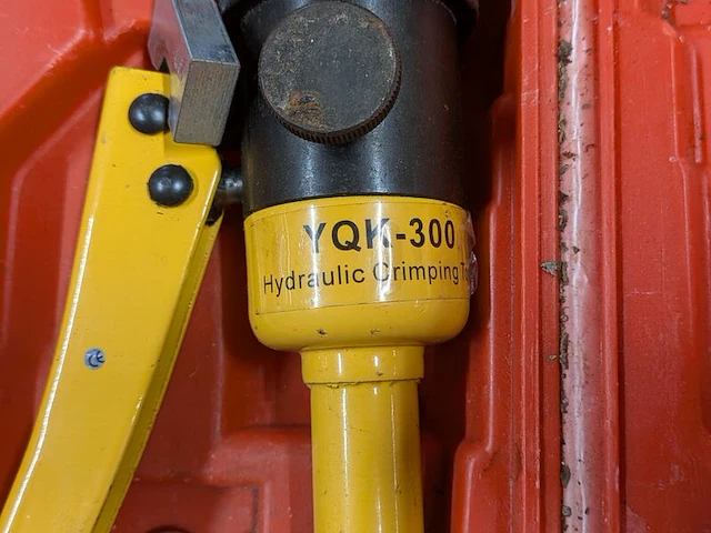 Hydraulische krimptang, yqk-300, incl. divers gereedschap - afbeelding 3 van  5