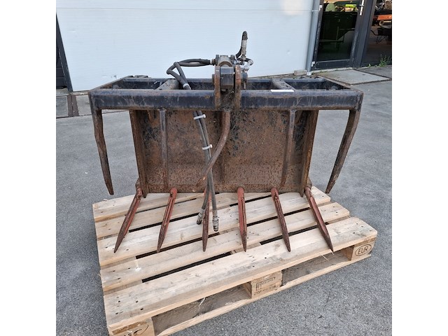 Hydraulische mestgrijper t.b.v. schäffer aansluiting - afbeelding 2 van  7