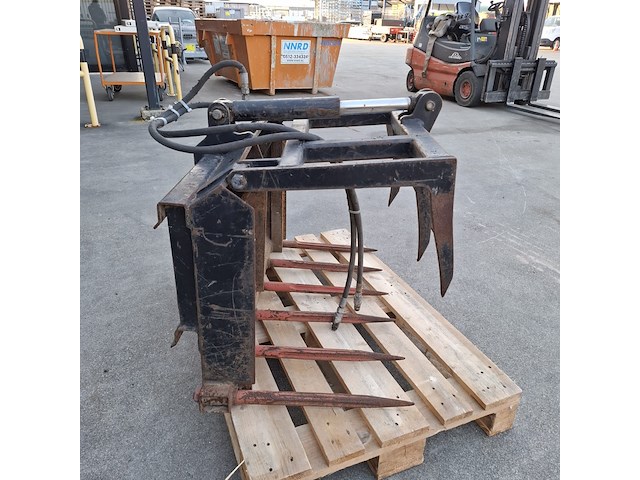 Hydraulische mestgrijper t.b.v. schäffer aansluiting - afbeelding 3 van  7