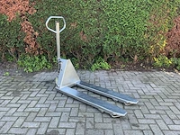 Hydraulische palletwagen - rvs