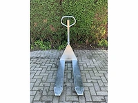 Hydraulische palletwagen - rvs - afbeelding 3 van  10