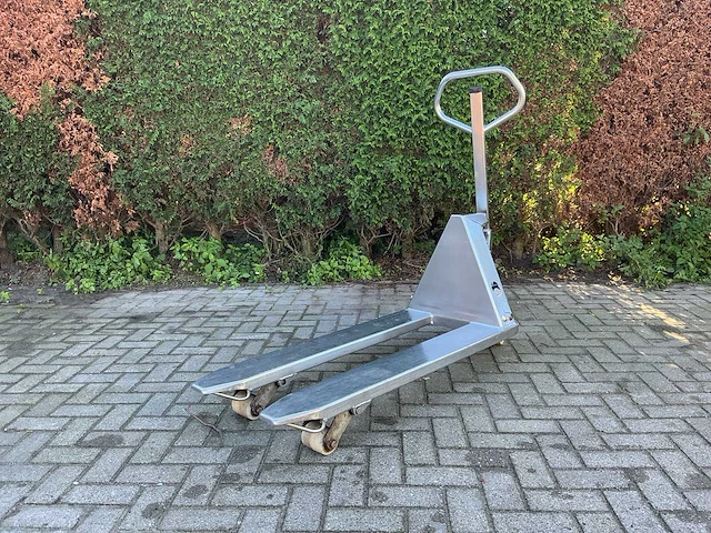 Hydraulische palletwagen - rvs - afbeelding 4 van  10