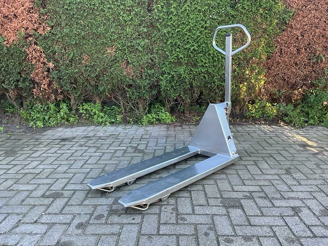Hydraulische palletwagen - rvs - afbeelding 5 van  10