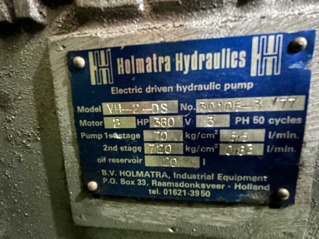 Hydraulische pers - afbeelding 4 van  14