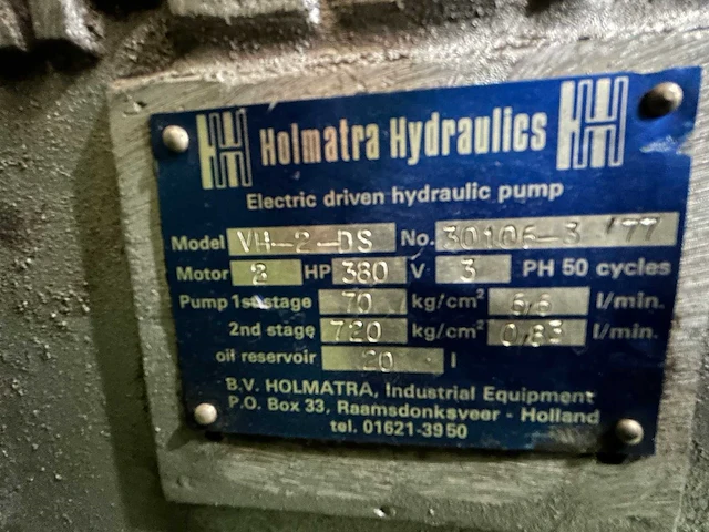Hydraulische pers - afbeelding 2 van  14