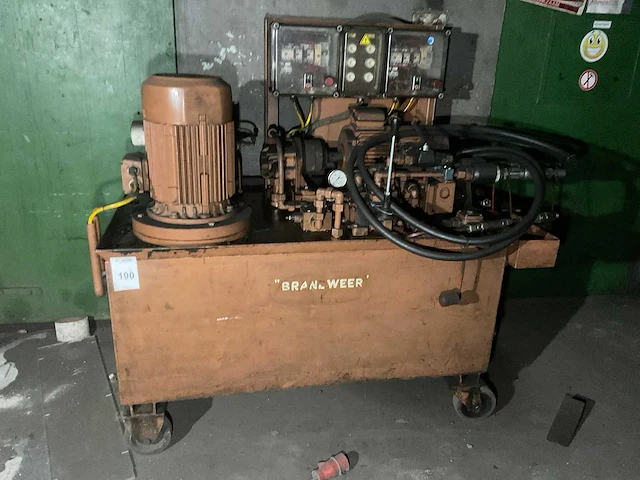 Hydraulische persunit - afbeelding 5 van  6