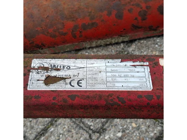 Hydraulische schepbak wifo, mo120z/t, bouwjaar 1996 - afbeelding 7 van  8