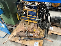 Hydraulische schrootschaar met aggregaat - afbeelding 1 van  4