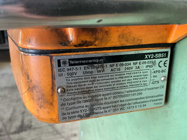 Hydraulische slagcijferpers - afbeelding 1 van  10