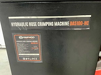 Hydraulische slangenpers - daewoo da5100-hc - afbeelding 2 van  11