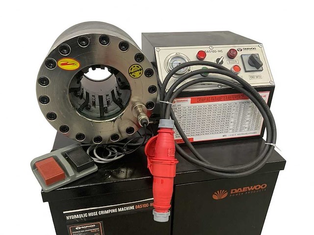 Hydraulische slangenpers - daewoo da5100-hc - afbeelding 5 van  12