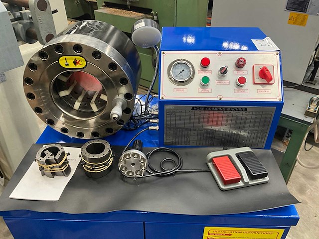 Hydraulische slangenpers - afbeelding 2 van  6