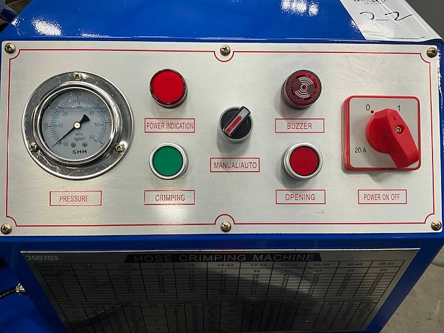 Hydraulische slangenpers - afbeelding 5 van  6