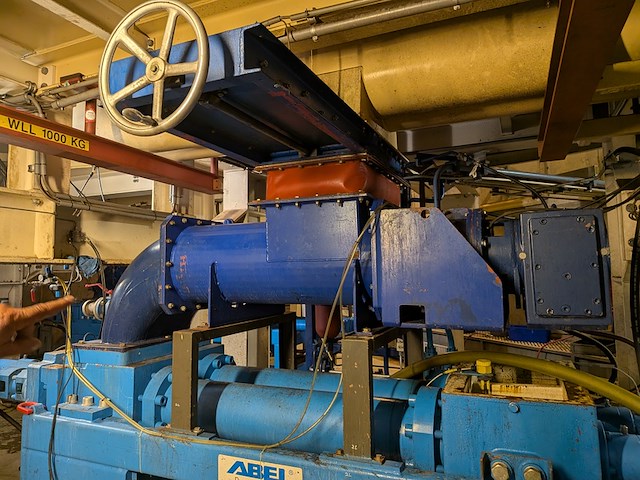 Hydraulische slibpomp incl vulschroef + aantal onderdelen, abel, shf 25-160, 2015 - afbeelding 5 van  31