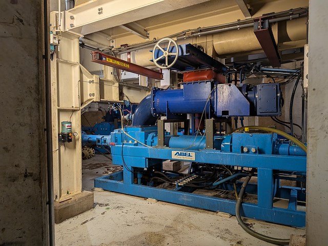 Hydraulische slibpomp incl vulschroef + aantal onderdelen, abel, shf 25-160, 2015 - afbeelding 1 van  31