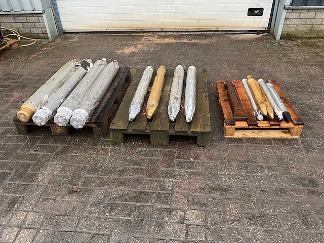 Hydraulische sloophamer beitels (14x) - afbeelding 1 van  10