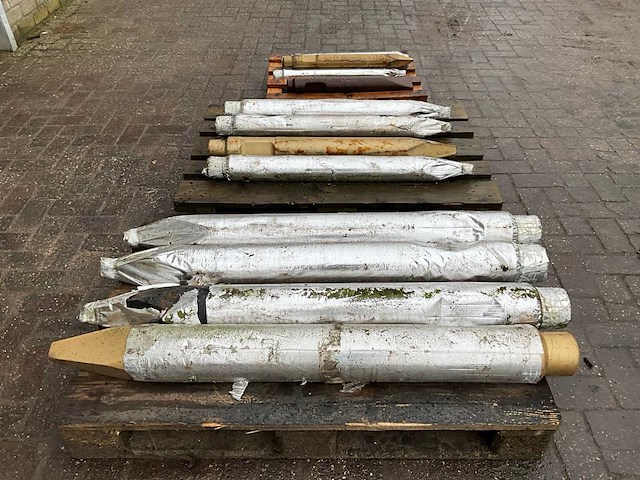 Hydraulische sloophamer beitels (14x) - afbeelding 4 van  10