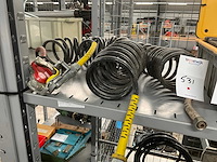 Hydraulische spiraalslang met koppeling - afbeelding 1 van  2