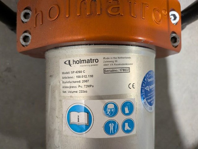 Hydraulische spreider, holmatro, sp 4260 c, 2007, (s/n: 178037) - afbeelding 5 van  5