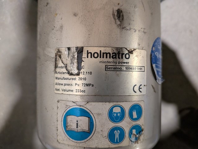 Hydraulische spreider, holmatro, sp 4260 c, 2010, (s/n: 109661hh) - afbeelding 5 van  5
