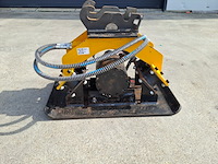 Hydraulische trilplaat met snelwissel - afbeelding 1 van  7