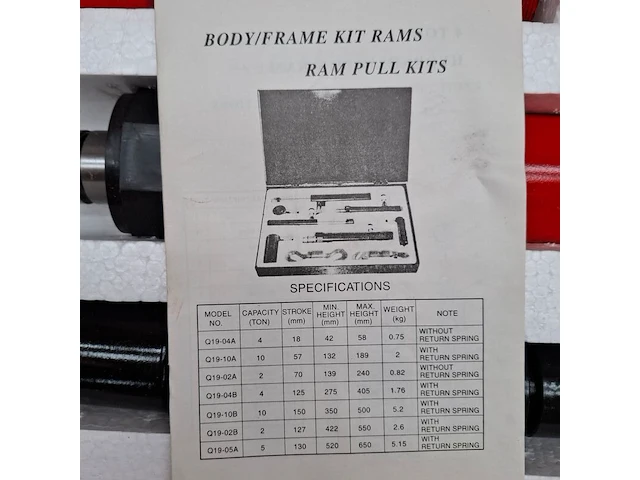 Hydraulische uitdeukset - afbeelding 7 van  8