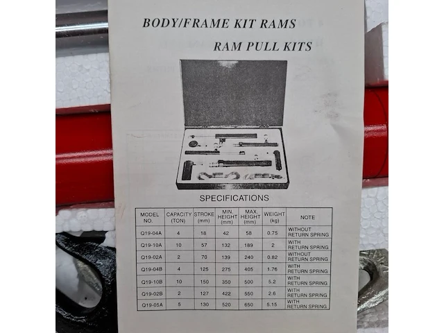 Hydraulische uitdeukset - afbeelding 8 van  9
